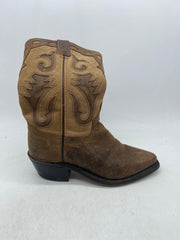 Soft Leather Paneled Cowboy Boots Sz 6.5M/8W