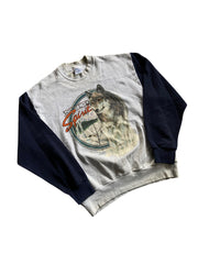 VTG Wolf Wild Spirit Sweatshirt Sz L/XL