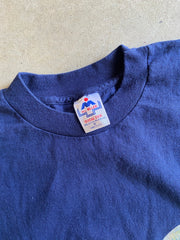 VTG Wolves Navy Blue Tee Sz M