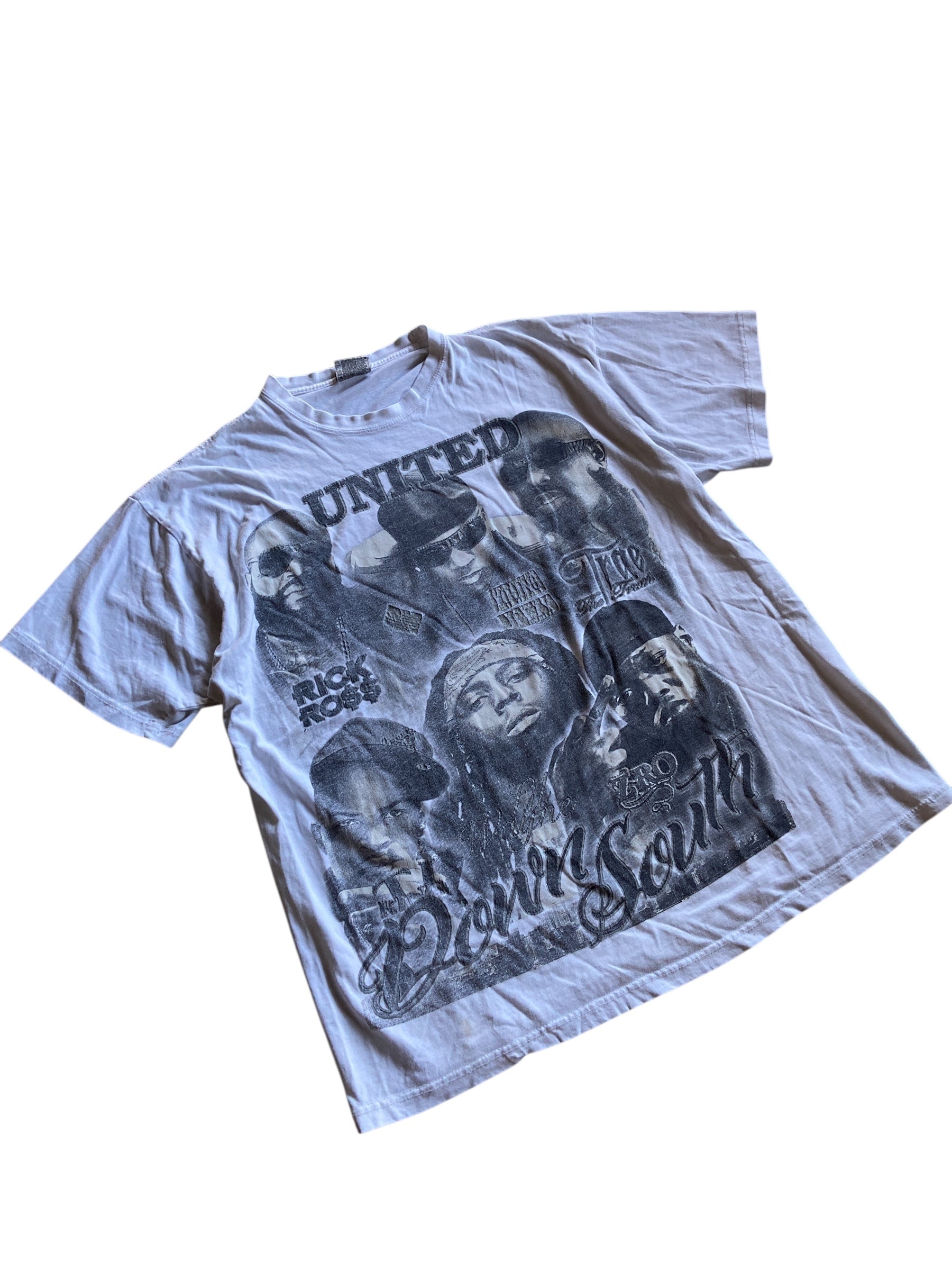 VTG United Down South Hip Hop Tee Sz 2XL