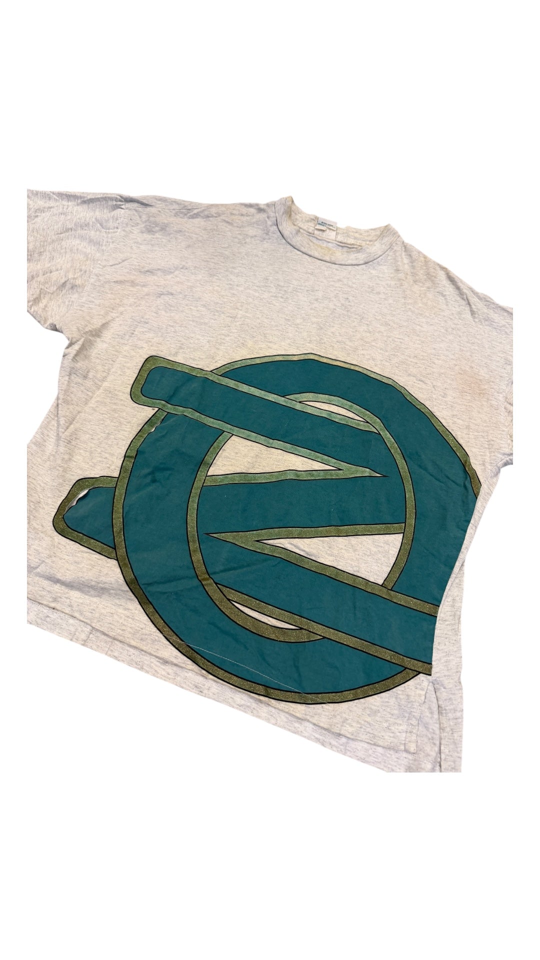 VTG Wizard of Oz Clothing Co. Tee Sz Cropped L