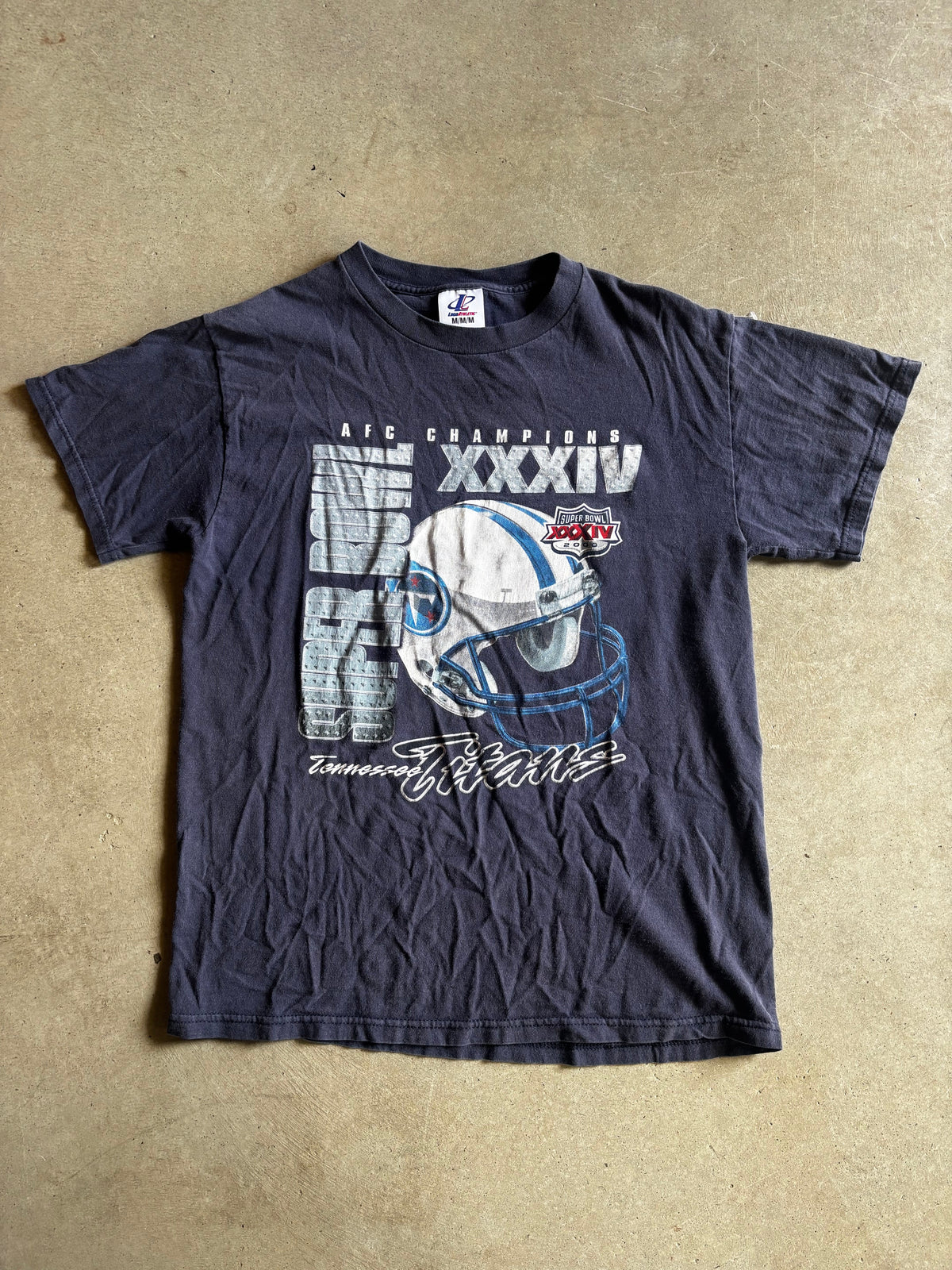 VTG Tennessee Titans AFC Champions Tee Sz M