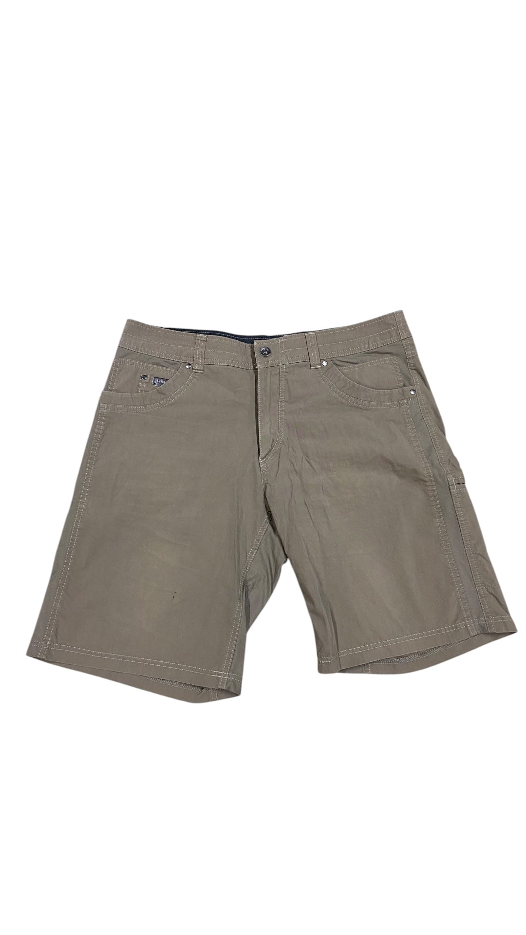 Y2K Kuhl Olive Outdoor Shorts Sz 38