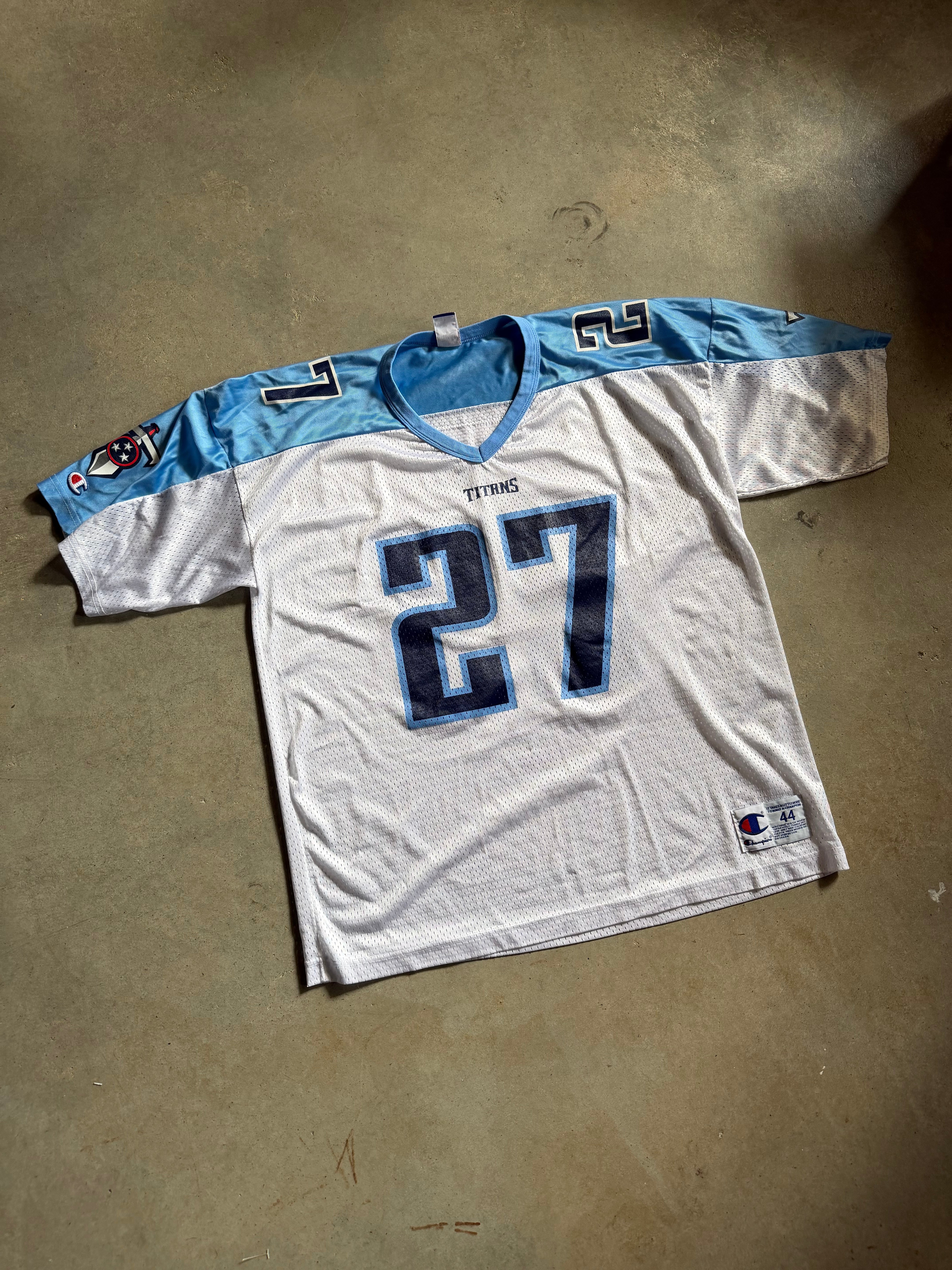 VTG Tennessee Titans Eddie George Champion Jersey Sz L