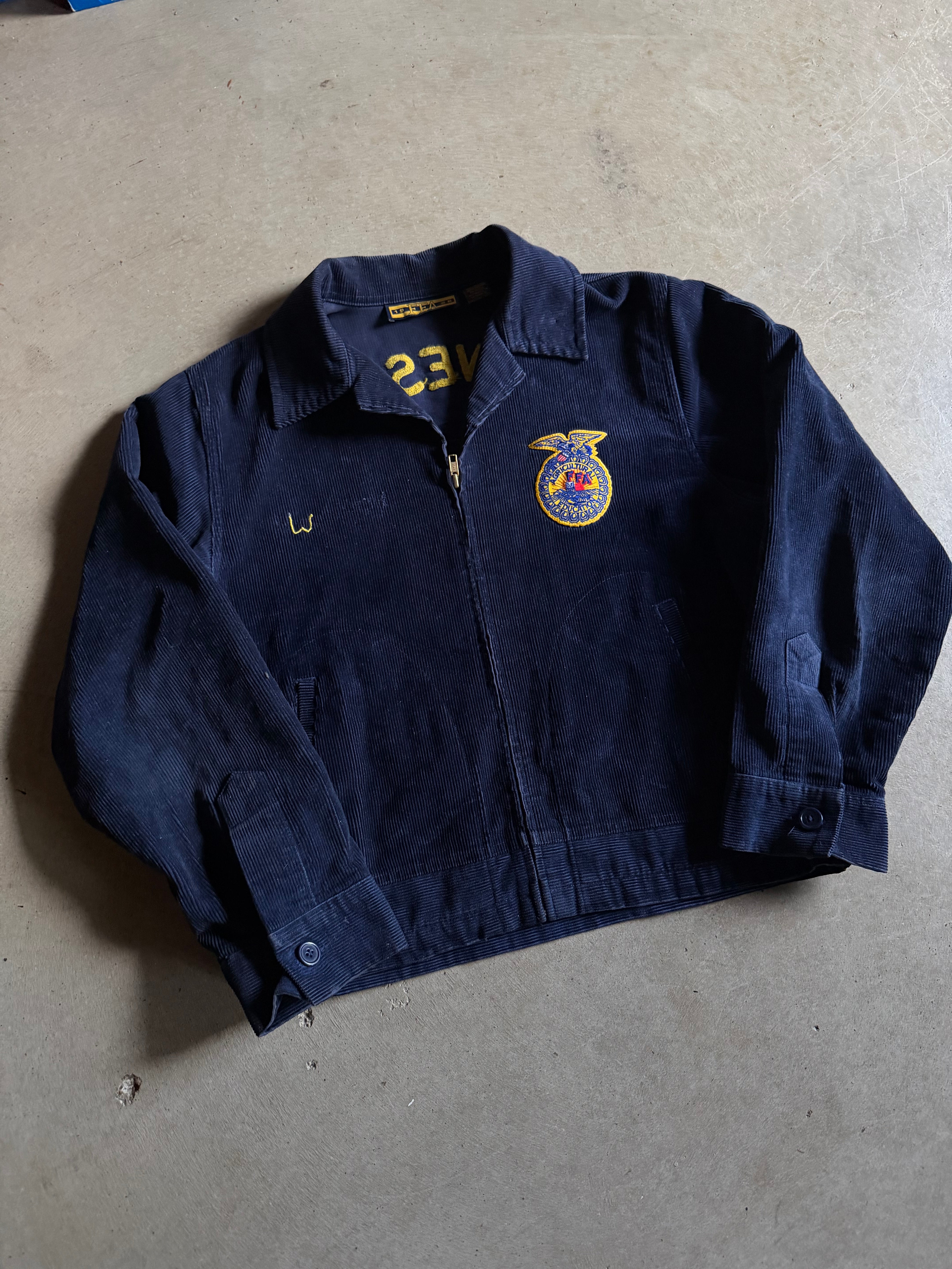 VTG Tennessee Siegel FFA Corduroy Jacket Sz M