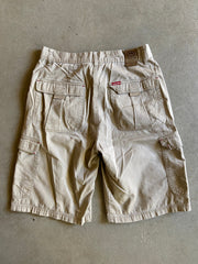 Y2K Ecko Unltd Khaki Cargo Shorts Sz 32"
