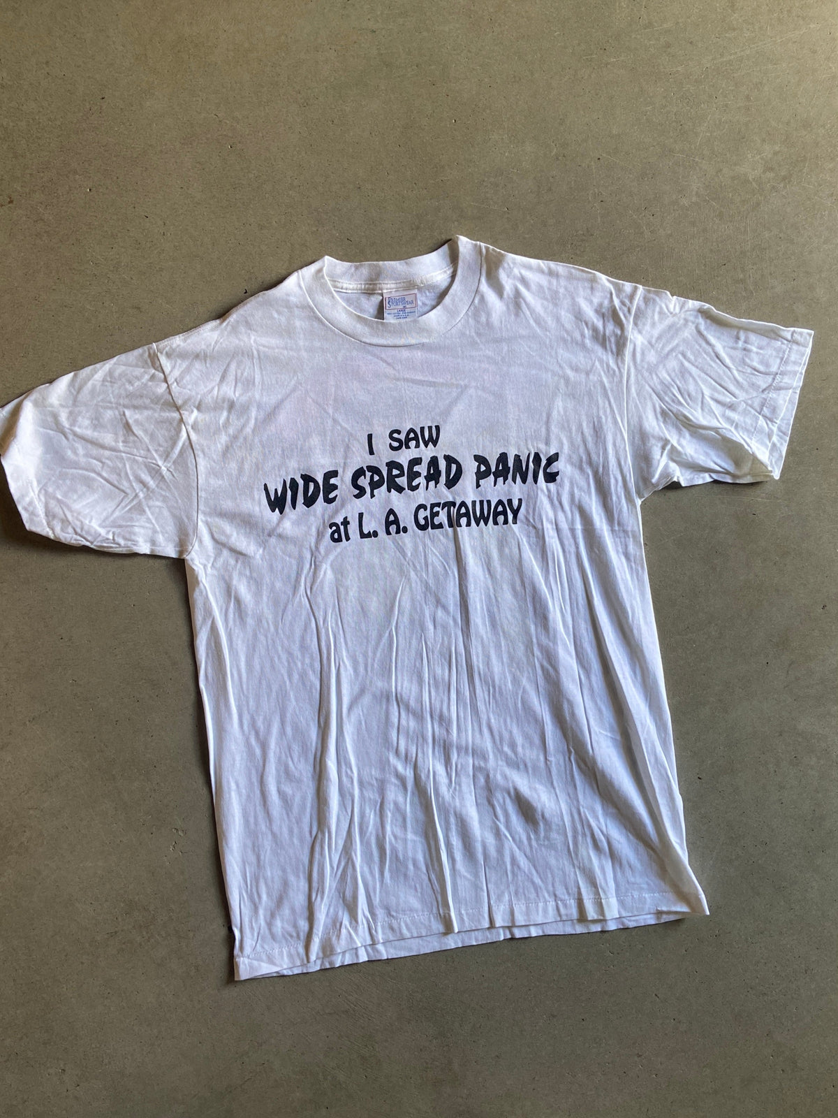 VTG Wide Spread Panic at LA Getaway Tee Sz L/XL