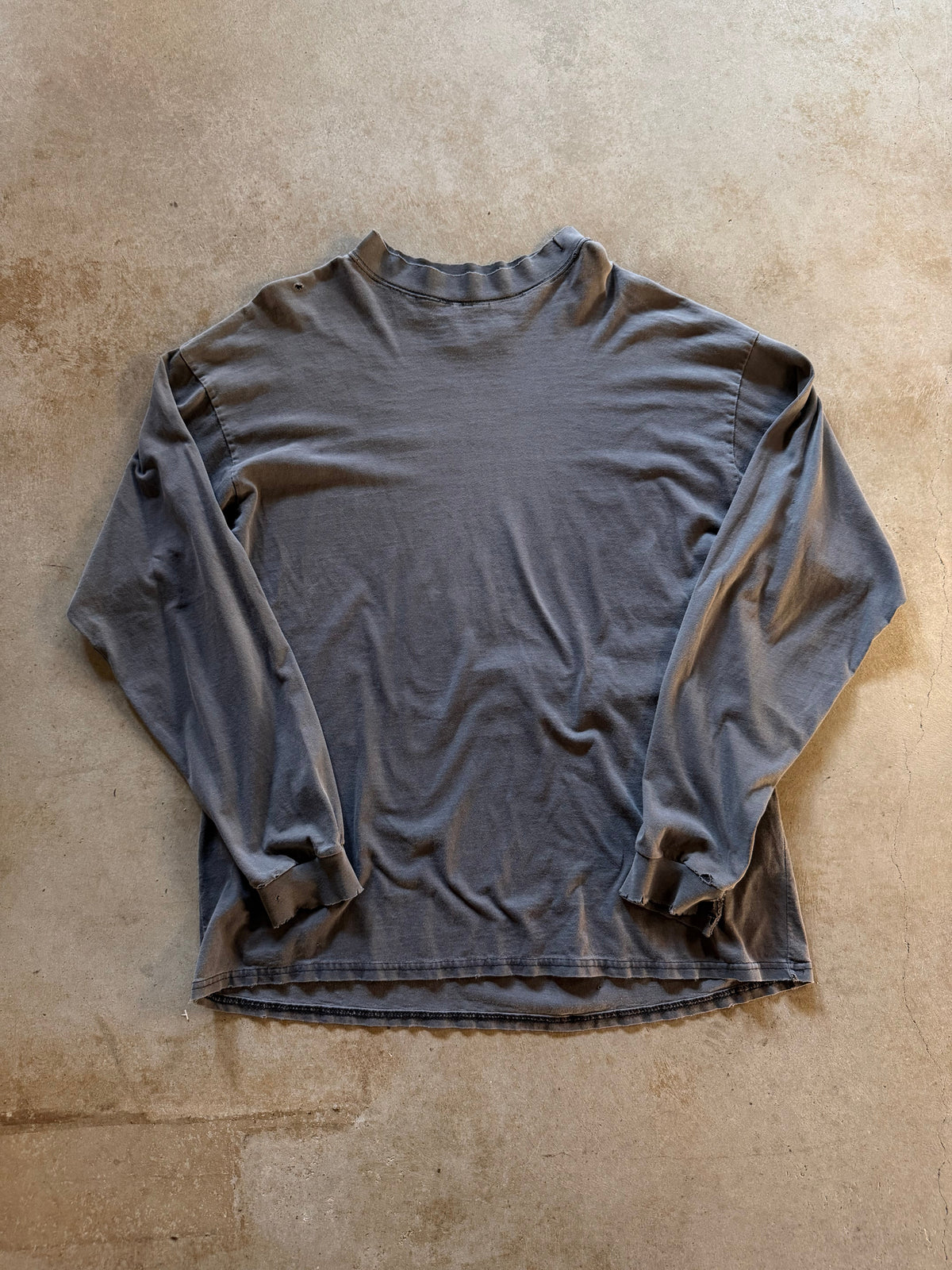 VTG Thrashed Sports Belle LS Tee Sz XL