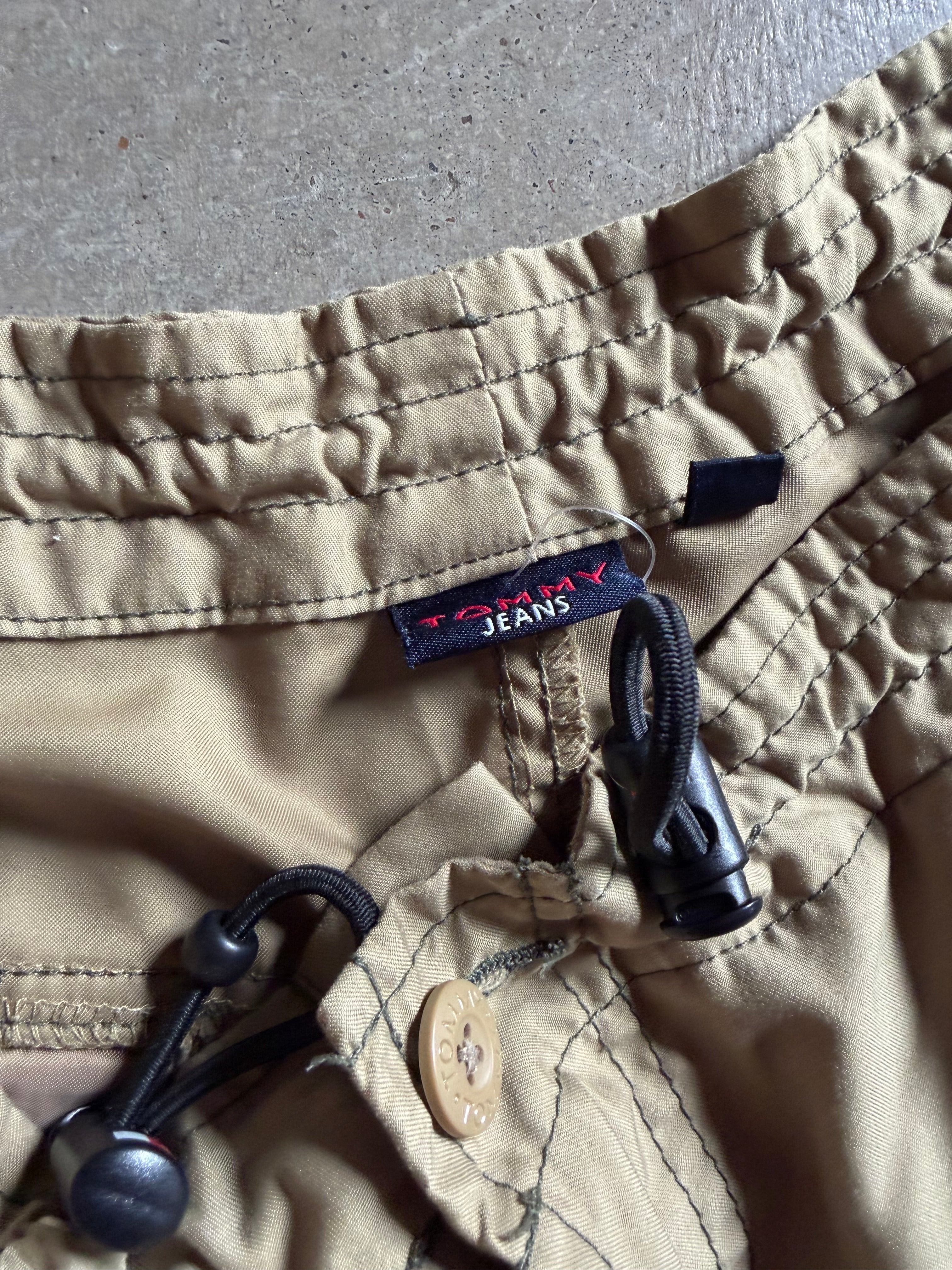 VTG Tommy Jeans Khaki Shorts Sz L