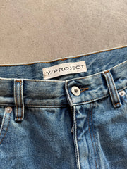 Y/Project Convertible Cowboy Jeans Sz 36x26