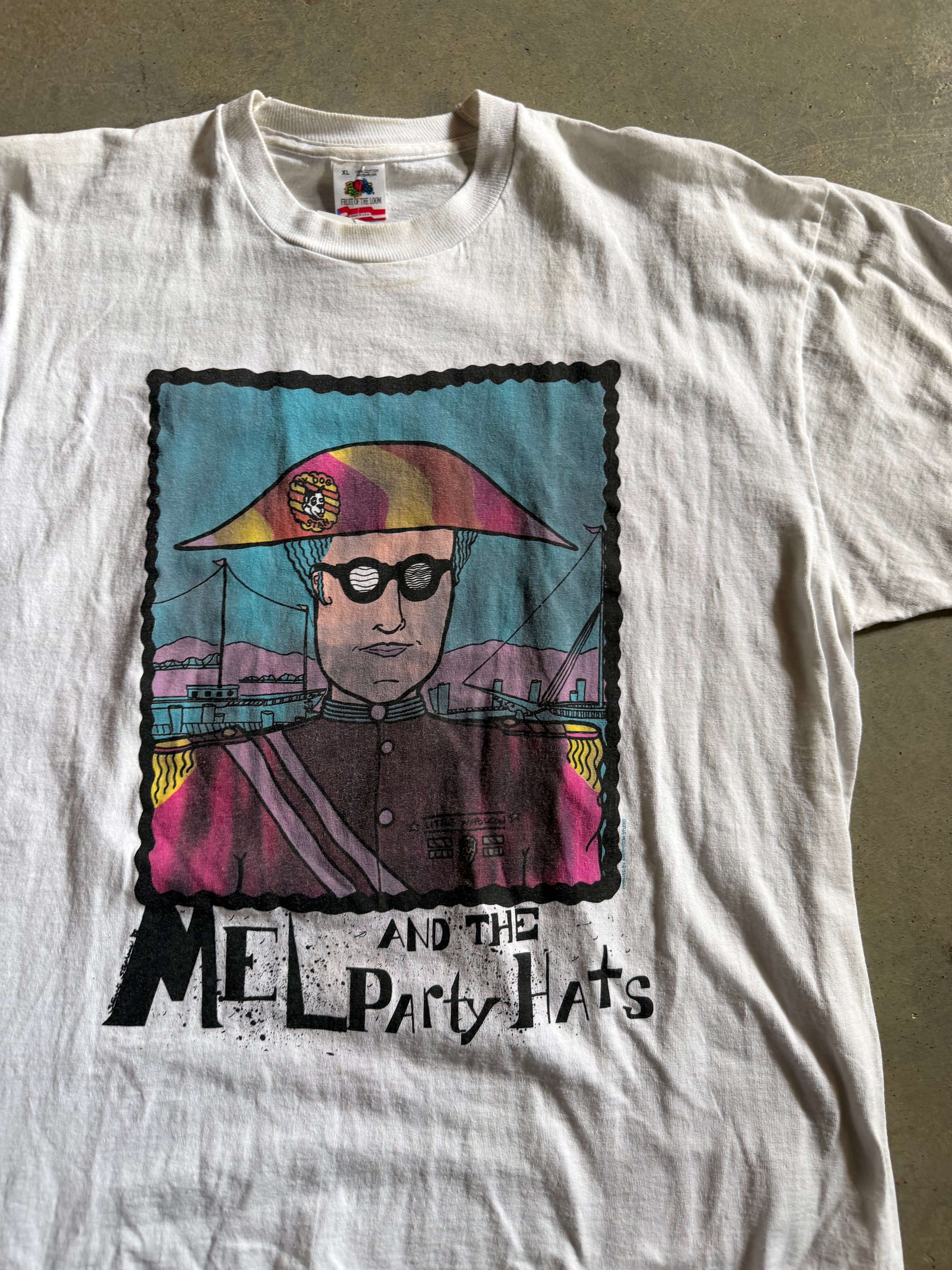 VTG Mel and The Party Hats Tee Sz XL