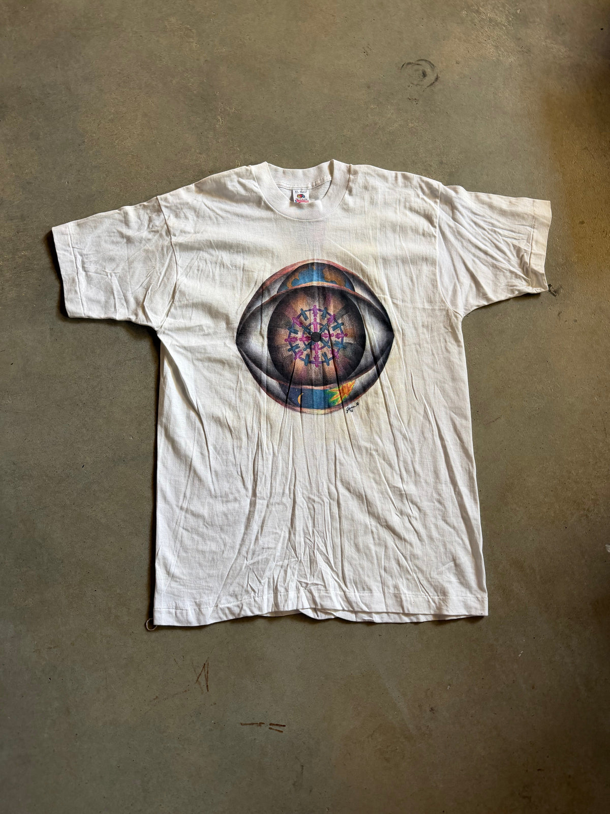 VTG Widespread Panic Eyeball Tee Sz XL