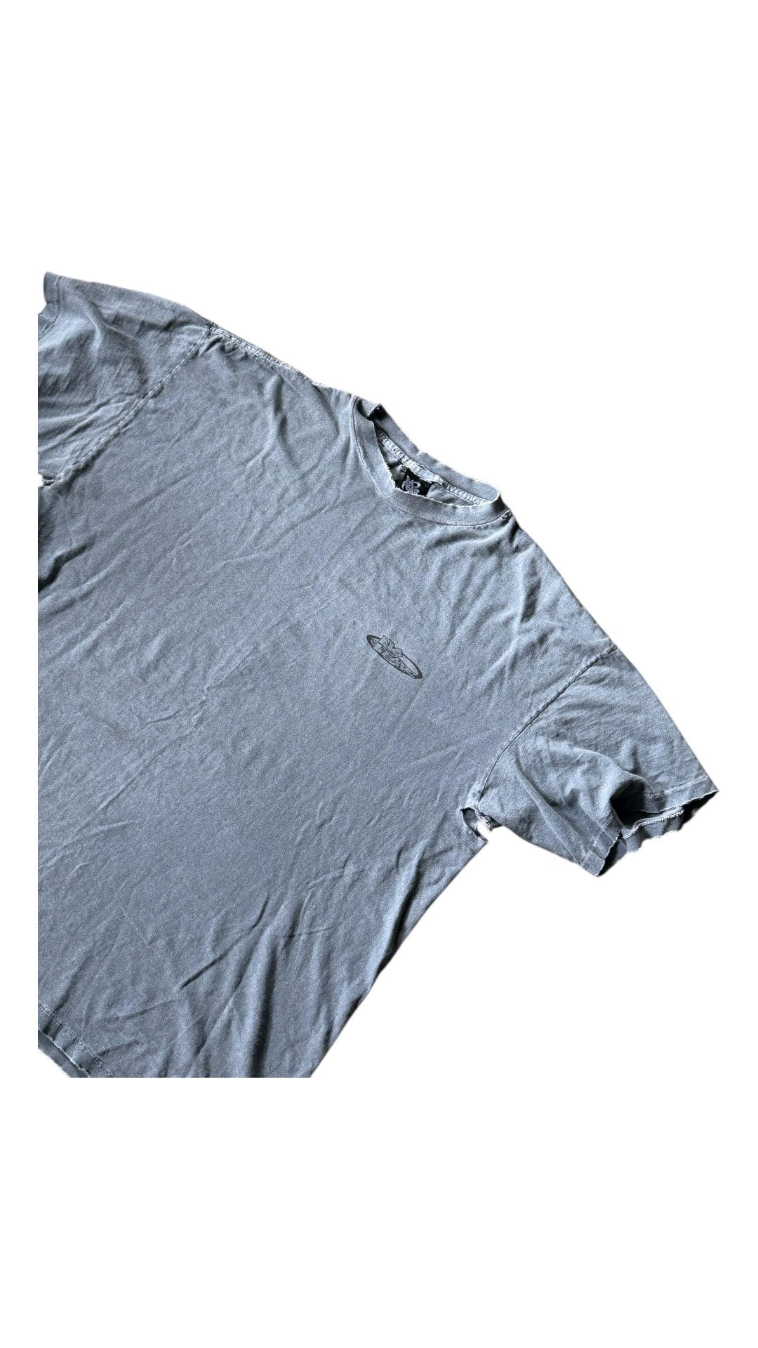 VTG Thrashed No Fear Blue Tee Sz XL