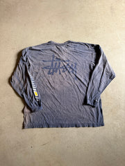 VTG Y2K Nike Stussy L/S Tee Sz XL