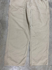 Y2K Carhartt Tan Fire Resistance Work Pants Sz 40x32