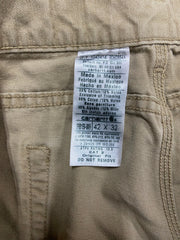 Y2K Carhartt Tan Fire Resistance Work Pants Sz 40x32