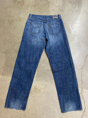 Y2K Levi's Silvertab Baggy Dark Wash Denim Jeans Sz 36x38