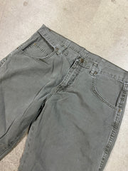 VTG Wrangler Rugged Wear Olive Pants Sz 34x30
