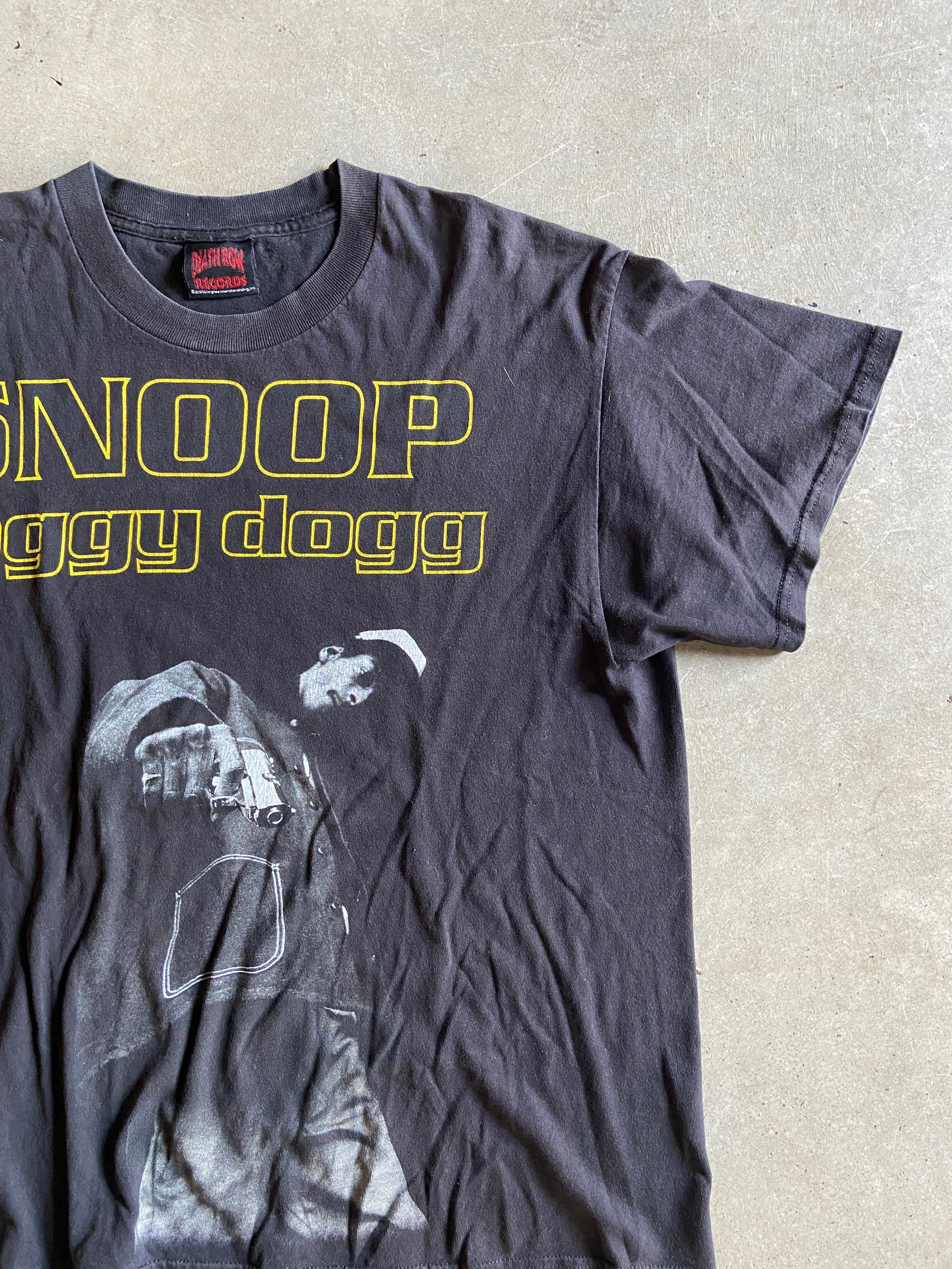 VTG Snoop Dogg Death Row Records Tee Sz XL