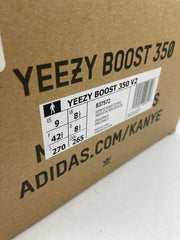Preowned adidas Yeezy Boost 350 V2 Semi Frozen Yellow Sz 9M/10.5W