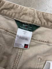 VTG Woolrich Tan Corduroy Low Rise Wmns Pants Sz 12
