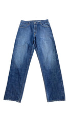 Y2K Levi's Silvertab Baggy Dark Wash Denim Jeans Sz 36x38