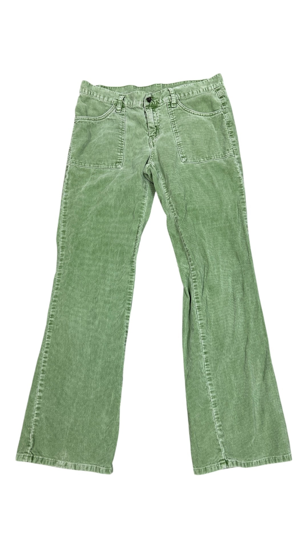 Y2K Prana Green Women's Pants Sz 32x32